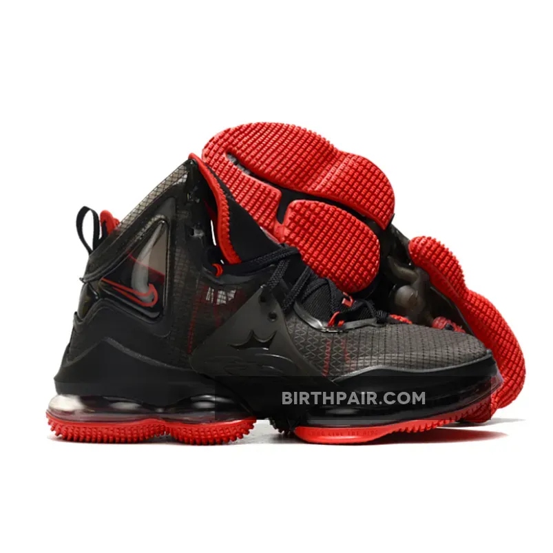 Lebron Red Shoes Nike LeBron 19 'Bred' DC9340-001