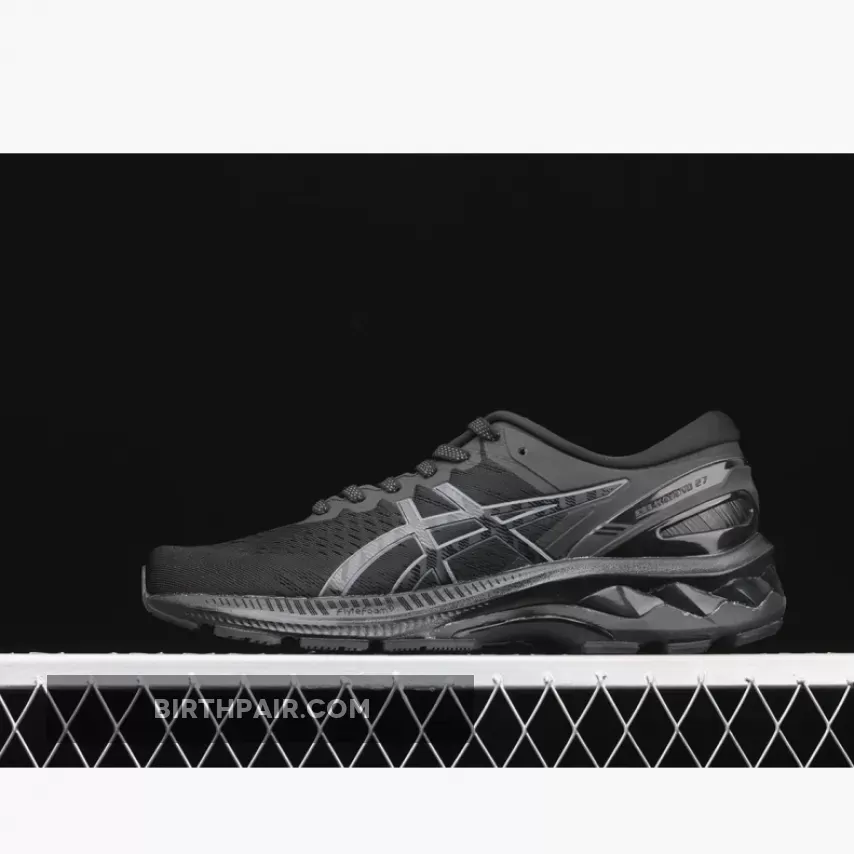 Asics Men's GEL-KAYANO 27 (4E) Running Shoes Black - Asics 1011a833 1011A833-002