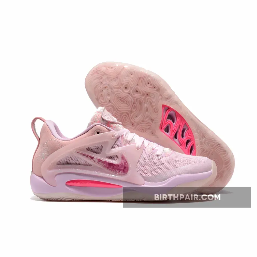 Nike KD 15 'Aunt Pearl' Pink Foam Air Jordan Cushlon