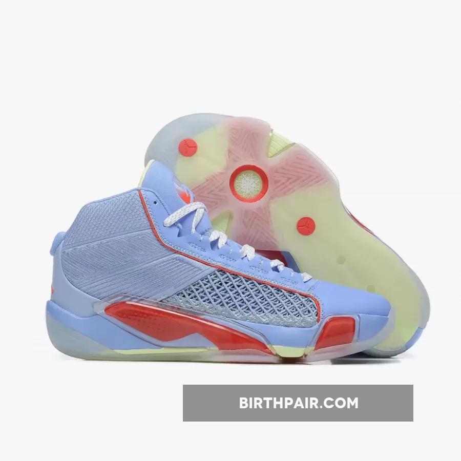 Baby Blue Jordans Air Jordan 38 Light Marine/Astronomy Blue-Royal Pulse New Release