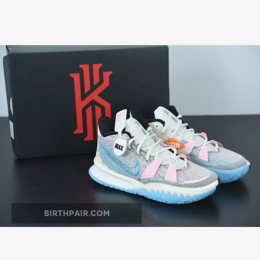 Kyrie 7 South Beach / Nike Kyrie 7 Pale Ivory/Chlorine Blue-Black
