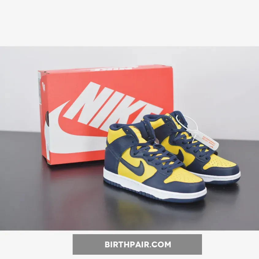 Nike Dunk High Michigan Varsity Maize/Midnight Navy CZ8149-700 / Michigan Dunks High