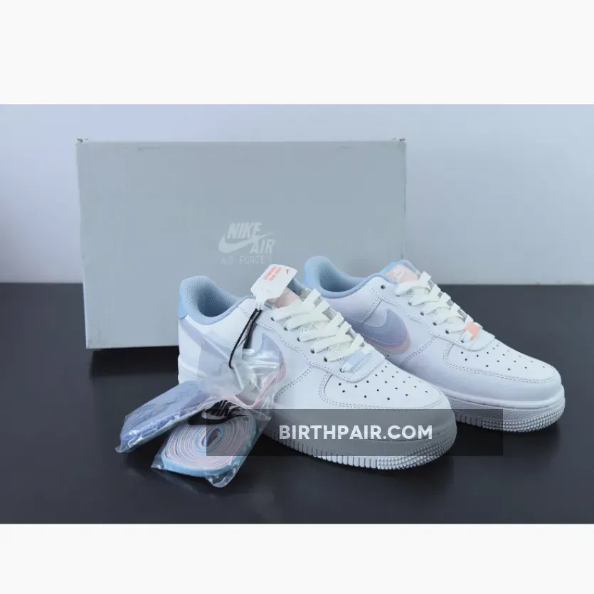 Air Force Double Swoosh Nike Air Force 1 LV8 GS Double Swoosh White Armory WMNS