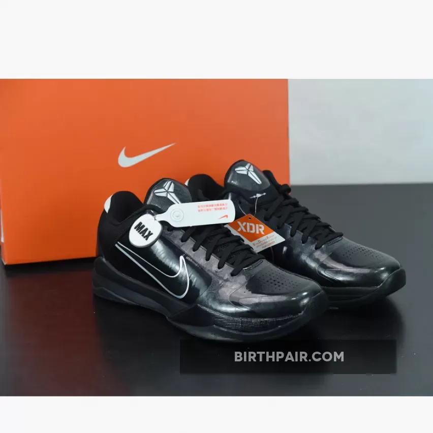 Nike Zoom Kobe 5 'Black Out' Kobe 5 Blackout 386429-003