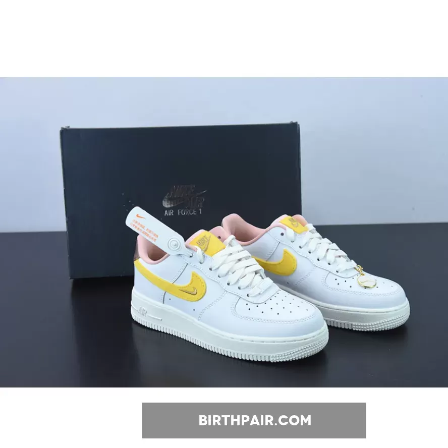 Nike Air Force 1 Low Mama White Yellow - Off White Air Force Yellow DV2183-100
