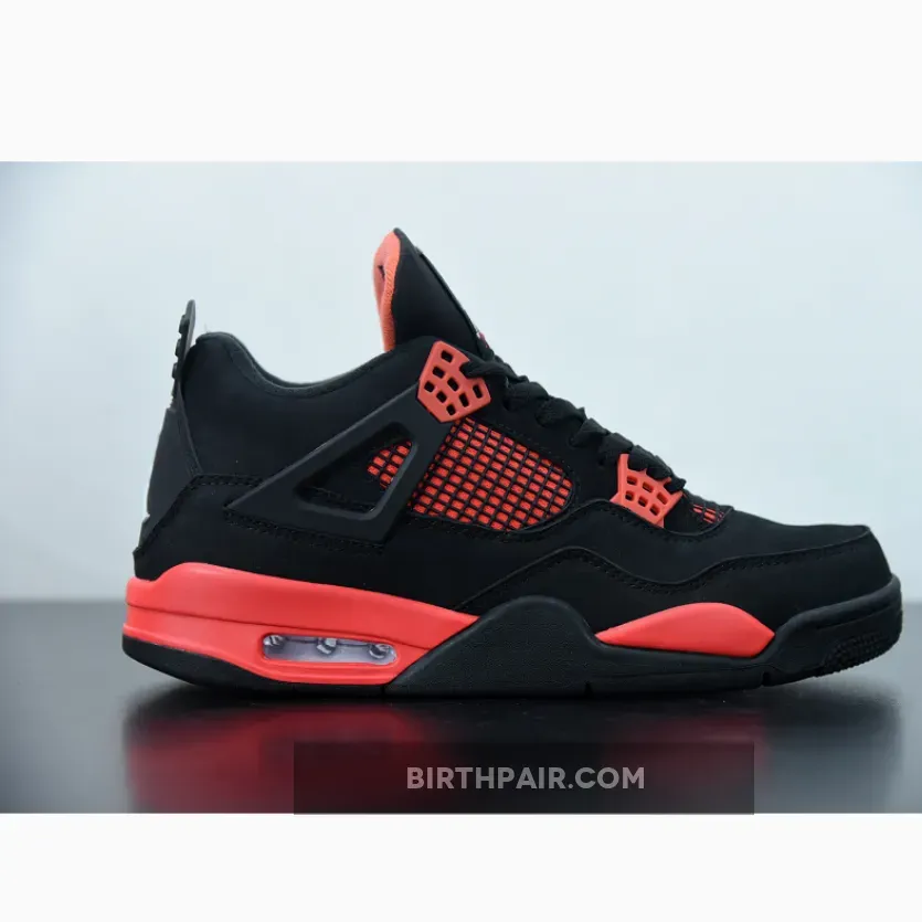Jordansred / Air Jordan 4 'Red Thunder' AJ4 Black/White-Red