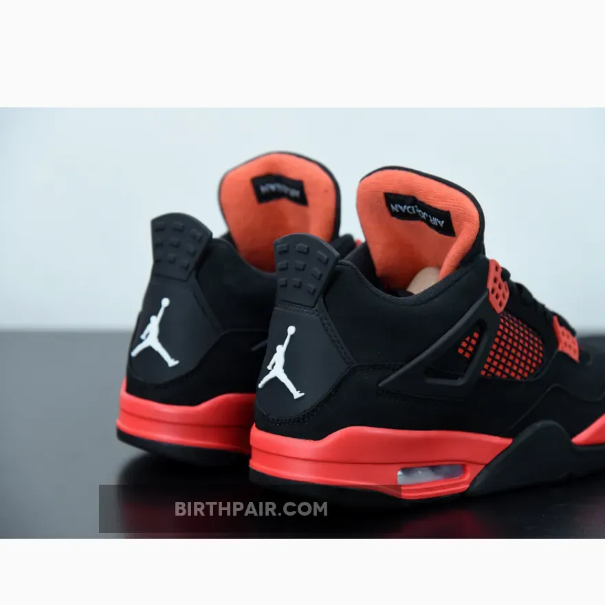 Jordansred / Air Jordan 4 'Red Thunder' AJ4 Black/White-Red