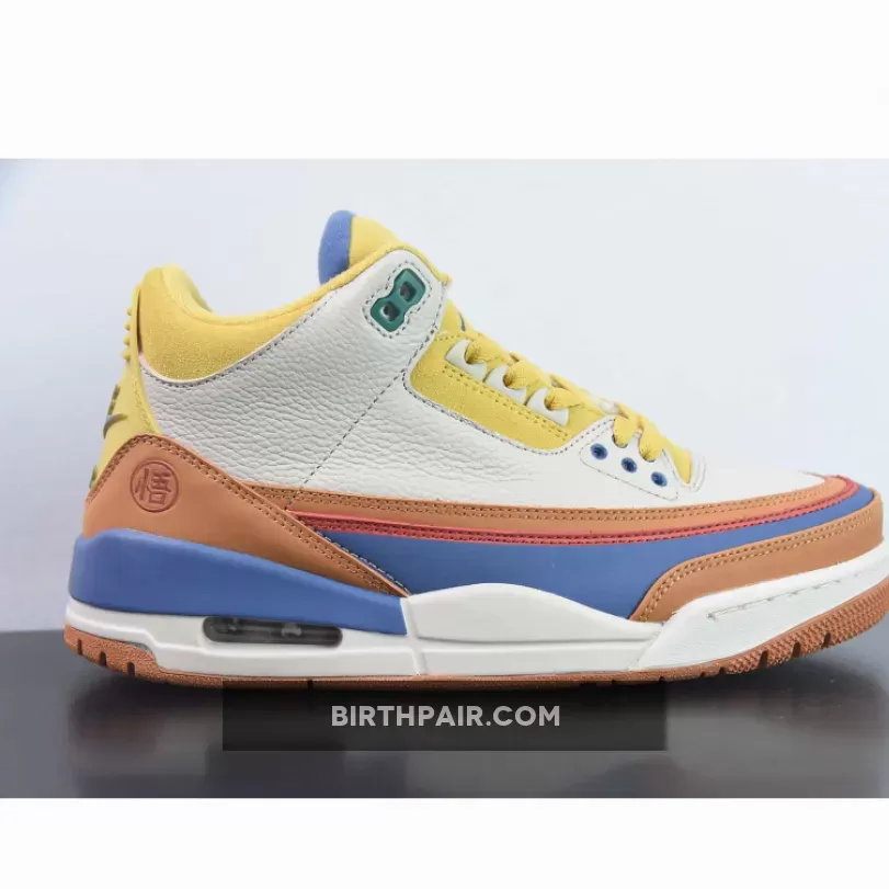 Dragon Ball Z 'Super Saiyan Goku' x Air Jordan 3 Multi-Color Goku Skin Color