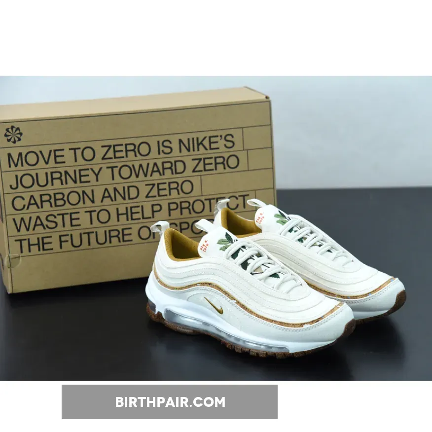 Air Max 97 Coconut Milk Cork Nike Air Max 97 'Cork' Coconut Milk/Yellow DC4012-100