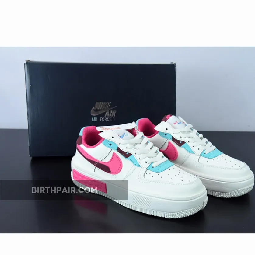 Nike Force 1 Fontanka Sail Washed Teal Sangria Nike Sangria