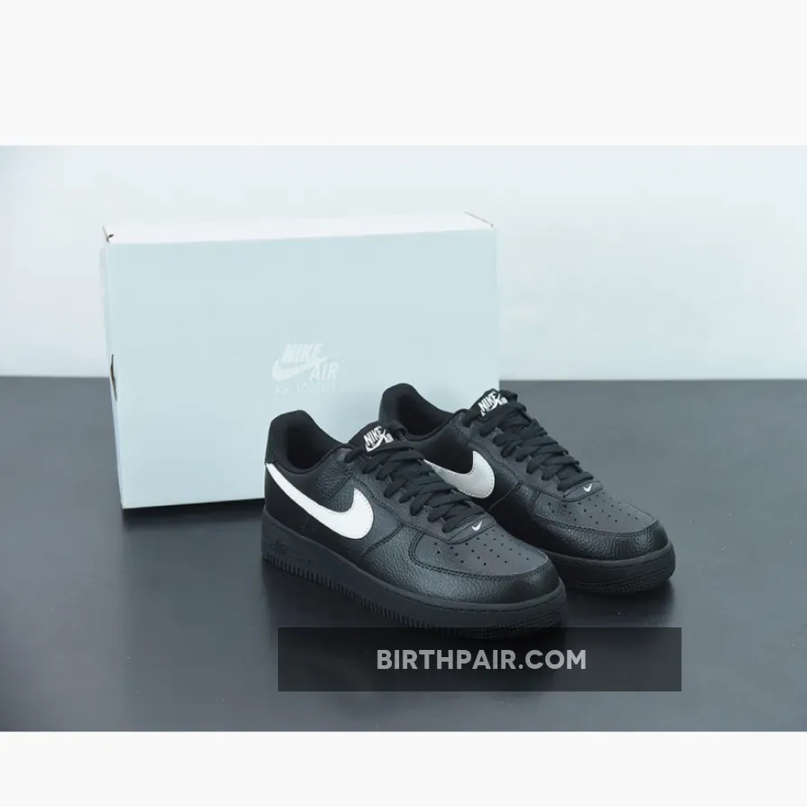 Nike Air Force 1 Low 07 Black / Nike Air Force 1 Low Black Sail