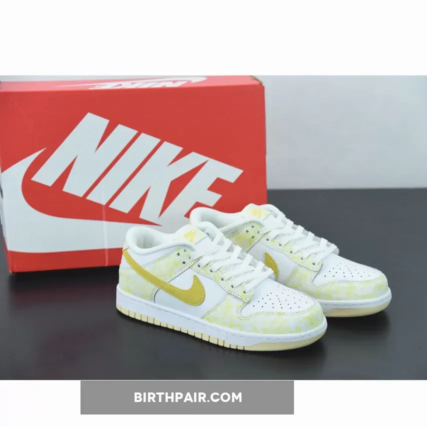 Nike Dunk Low Yellow Strike/White / Yellow Dunk Low