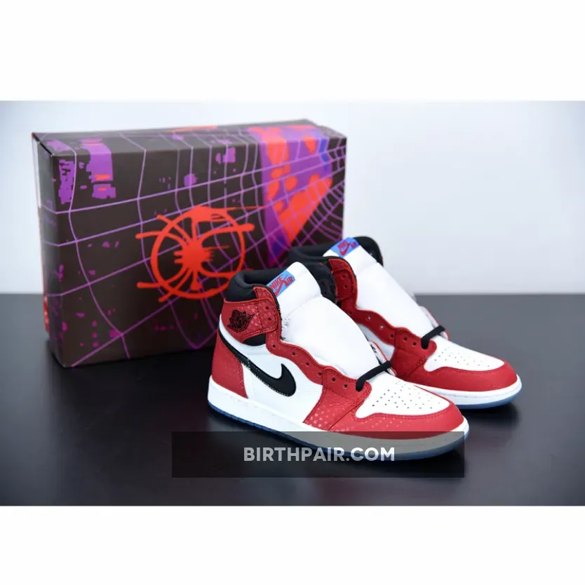 Aj 1 Spider Verse / Air Jordan 1 Retro High Og 'origin Story'