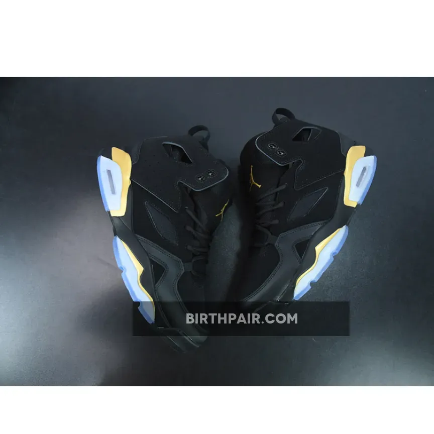 Black And Yellow Jordan Flights Jordan Flight Club 91 'Black Metallic Gold'