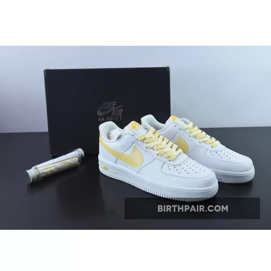 Nike Air Force 1 Low Jumbo White Yellow DV3505-101 Jumbo Swoosh