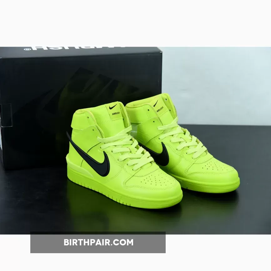 Nike Dunk Hi Ambush / Ambush x Nike Dunk High Atomic Green/Flash Lime-Black