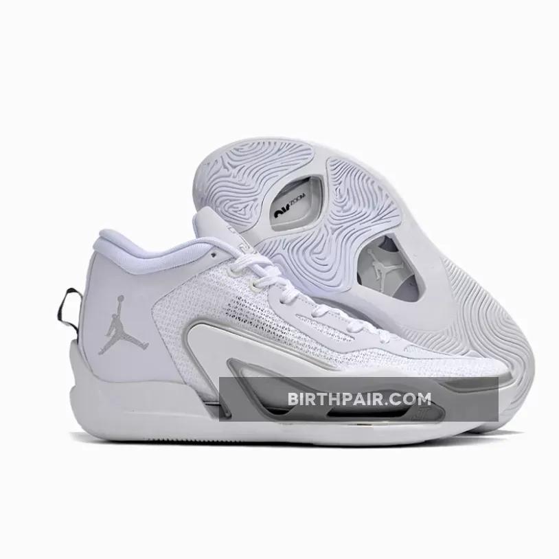 Jordan Tatum 1 'Pure Money' White/Grey Fog / Tatum 1 Pure Money