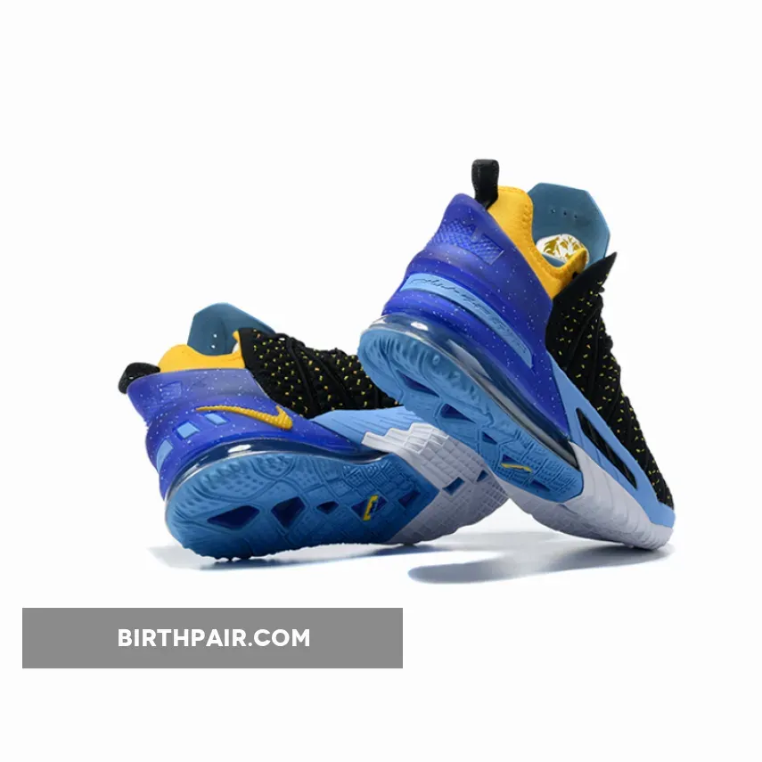 Lebron Lakers Shoes, Nike LeBron 18 'Minneapolis Lakers' University Gold Concord