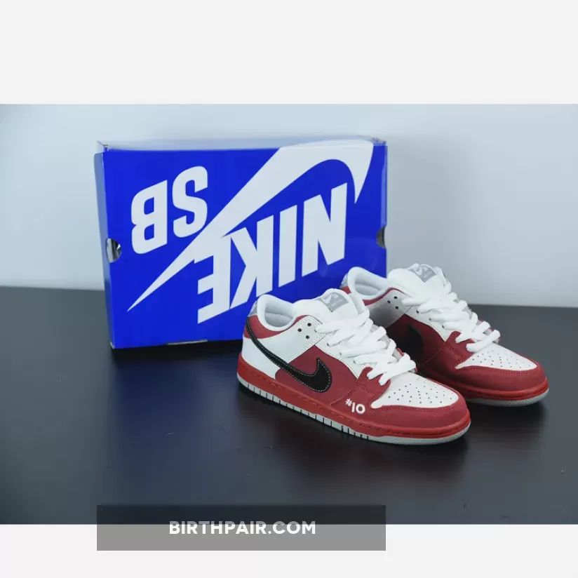 Nike SB Dunk Low 'Roller Derby' Varsity Red/Black-White-Wolf Grey 313170-601 / Roller Derby Nike Sb