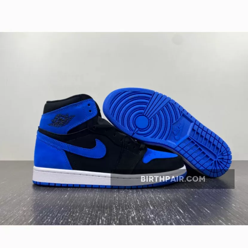 Air Jordan 1 Royal Reimagined Air Jordan 1 High 'Royal Reimagined' Black/Royal Blue-White