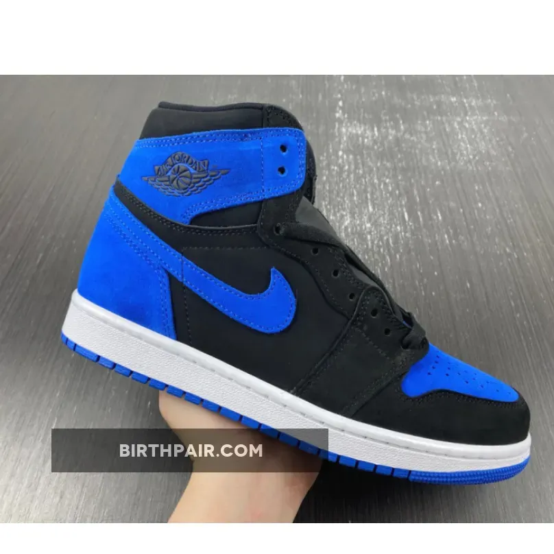 Air Jordan 1 Royal Reimagined Air Jordan 1 High 'Royal Reimagined' Black/Royal Blue-White