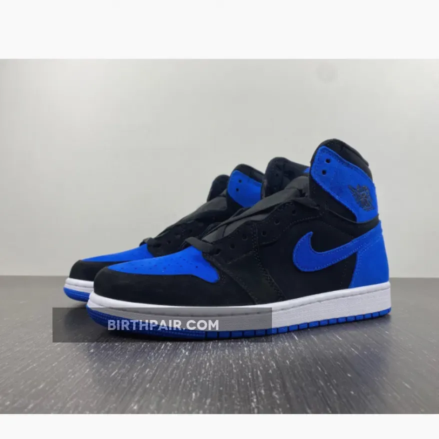 Air Jordan 1 Royal Reimagined Air Jordan 1 High 'Royal Reimagined' Black/Royal Blue-White