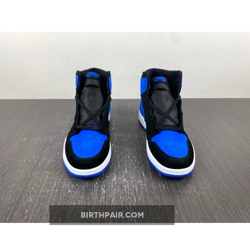 Air Jordan 1 Royal Reimagined Air Jordan 1 High 'Royal Reimagined' Black/Royal Blue-White
