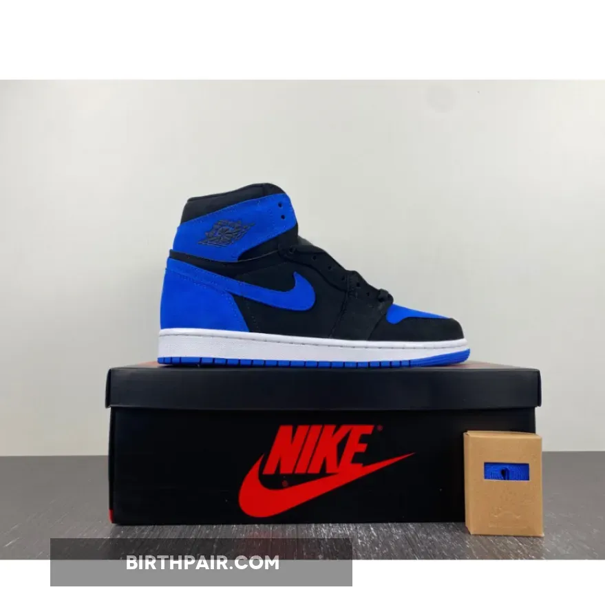 Air Jordan 1 Royal Reimagined Air Jordan 1 High 'Royal Reimagined' Black/Royal Blue-White