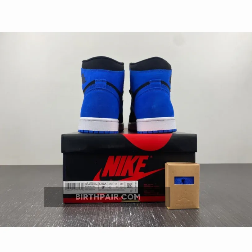 Air Jordan 1 Royal Reimagined Air Jordan 1 High 'Royal Reimagined' Black/Royal Blue-White