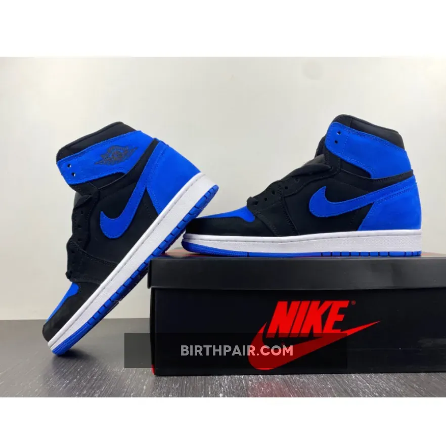 Air Jordan 1 Royal Reimagined Air Jordan 1 High 'Royal Reimagined' Black/Royal Blue-White