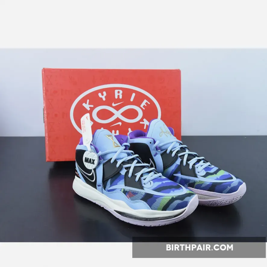 Nike Kyrie 8 'Aluminum' Aluminum/Black-Sail #mens kyrie 8