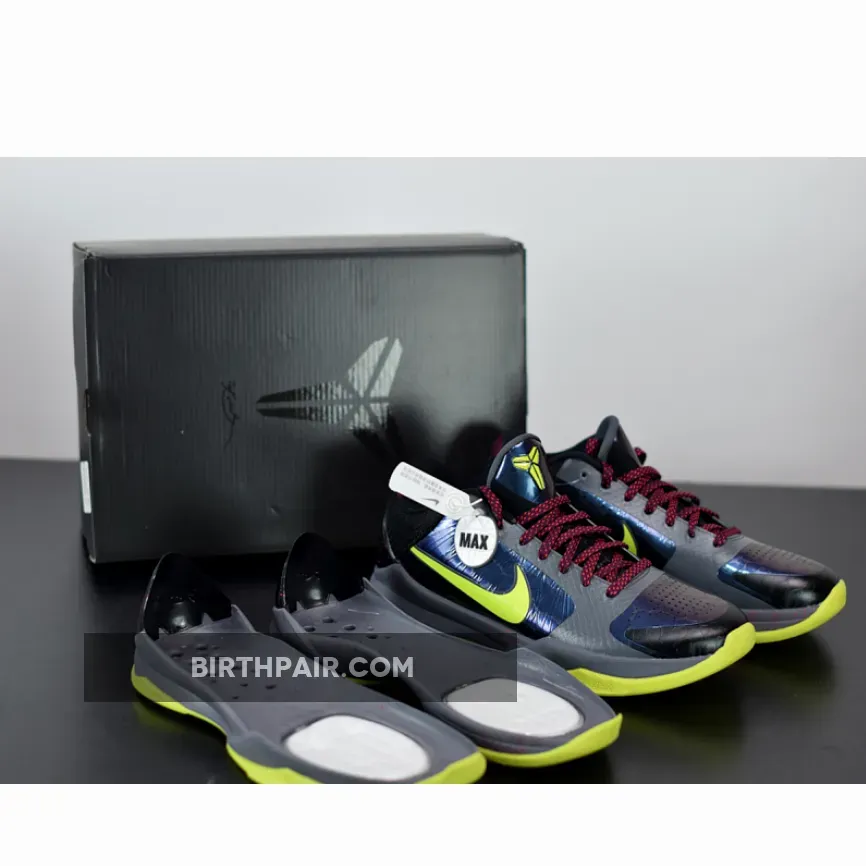 Zoom Kobe 5 Protro 'chaos' 2023 / NBA 2K20 x Nike Kobe 5 Protro 'Chaos' Black/Dark Grey-Bright Crimson CD4991-001