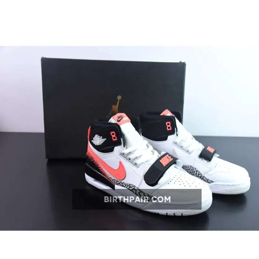 Just Don x Jordan Legacy 312 Hot Lava AQ4160-108 - jordan why not .5 basketball shoes
