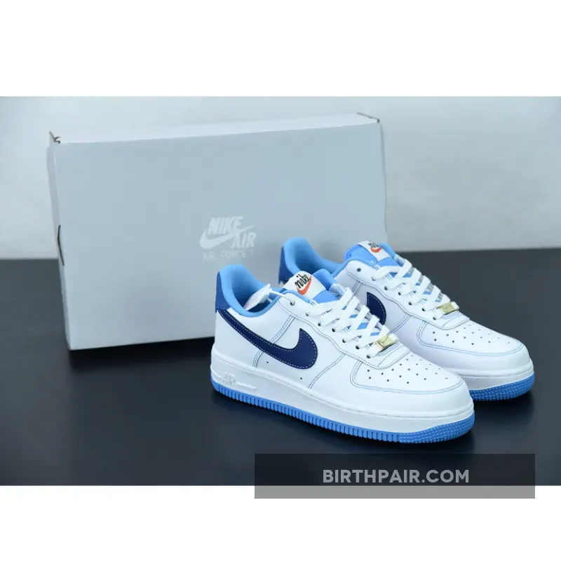 Air Force 1 Low University Blue Nike Air Force 1 Low 'First Use' White Blue