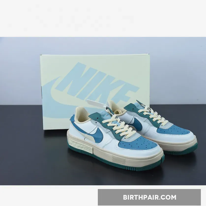 Nike Air Force 1 Fontanka White/Blue-Green blue green air force 1