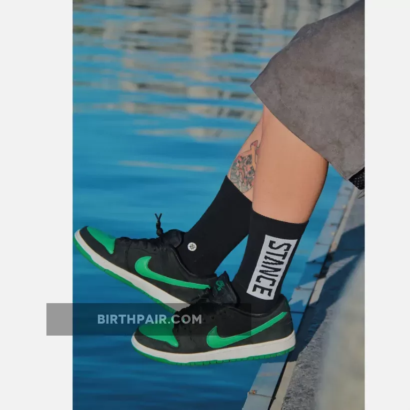 Nike SB Dunk Low Pro Black/Pine Green-White BQ6817-005