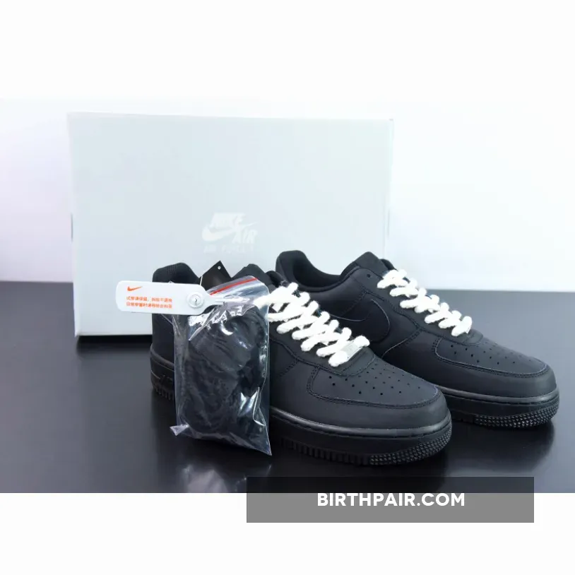 Nike Air Force 1 Low '07 Triple Black 315122-001 To Buy