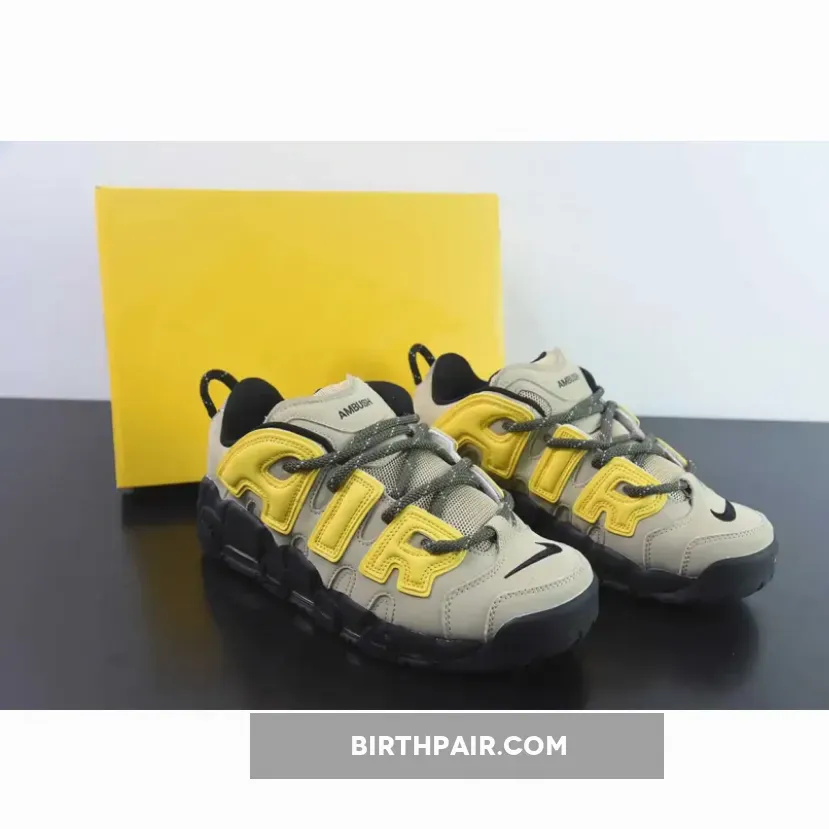 AMBUSH x Nike Air More Uptempo Low 'Limestone' Uptempo Lows