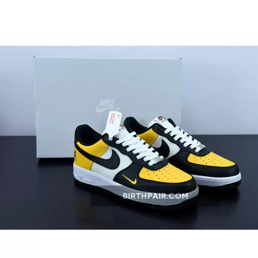 New Releases Nike Air Force 1 Low Black University Gold DQ7775-700