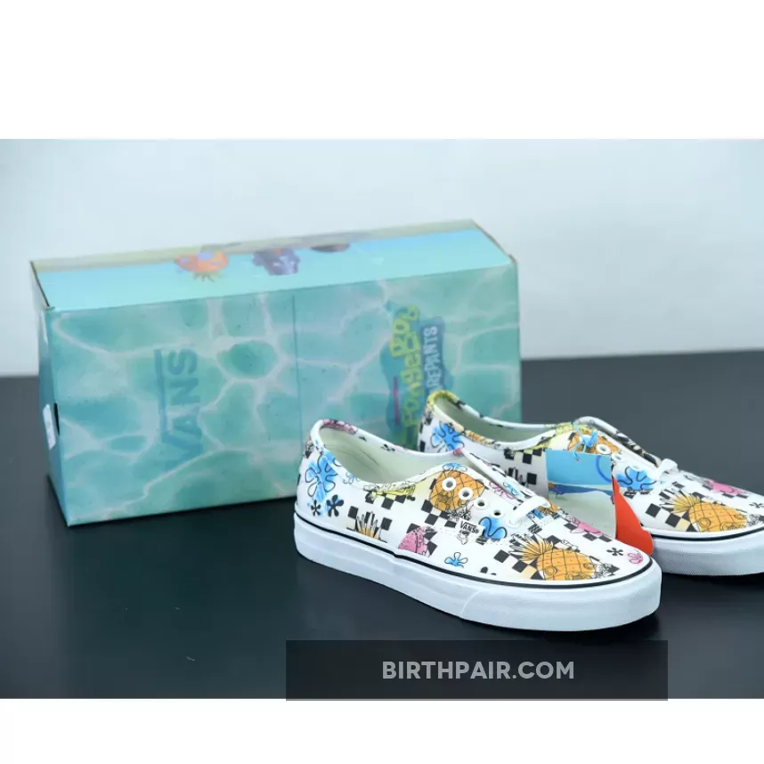 Aye Aye Captain Spongebob SpongeBob x Vans Authentic Airbrush