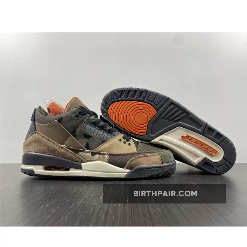 Jordan 3 Camo Green Brown DO1830-200 Jordan Camo 3