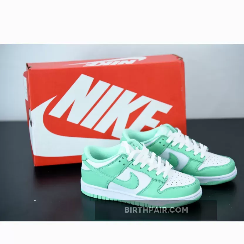 Nike Dunk Low White/Green Glow Nike Green Glow DD1503-105
