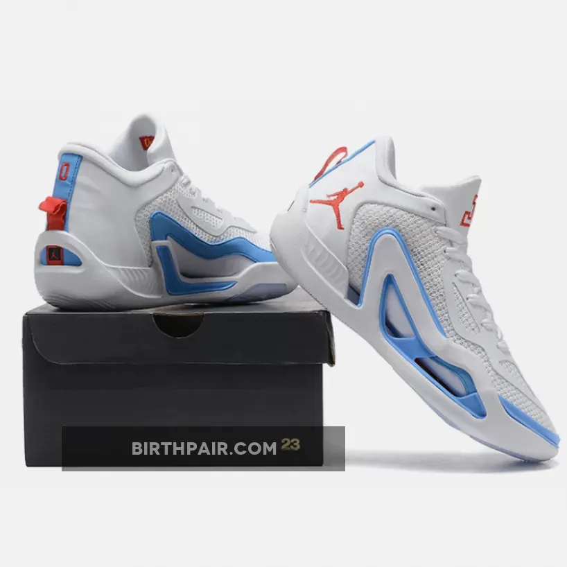 Archer Ave St Louis Jayson Tatum #Jordan Tatum 1 'St. Louis' White/University Red-Blue