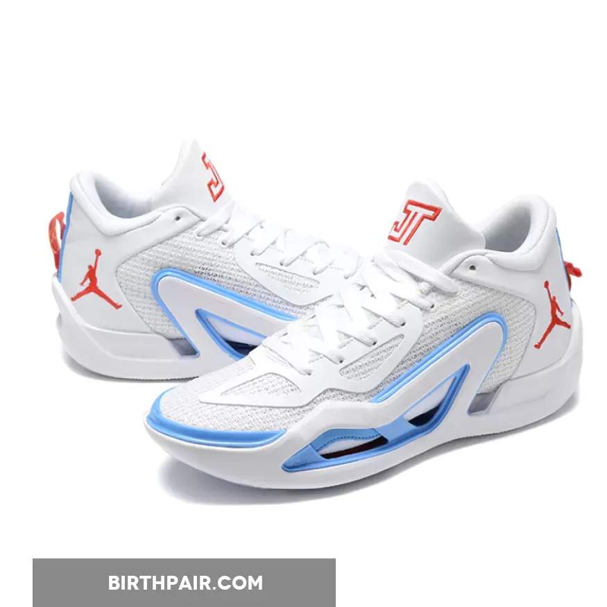 Archer Ave St Louis Jayson Tatum #Jordan Tatum 1 'St. Louis' White/University Red-Blue