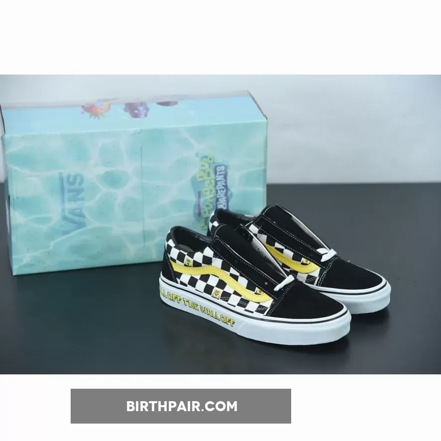SpongeBob x Vans Old Skool Off The Wall / spongebob old skool vans
