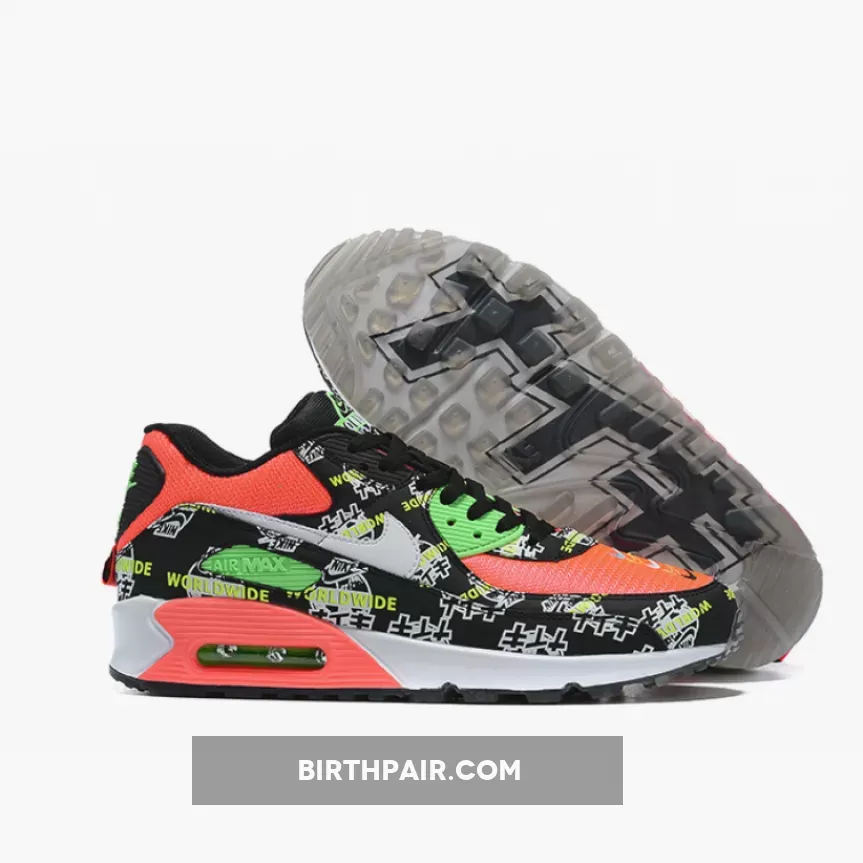 Nike Air Max 90 Worldwide Pack Black CK6474-001 Discount