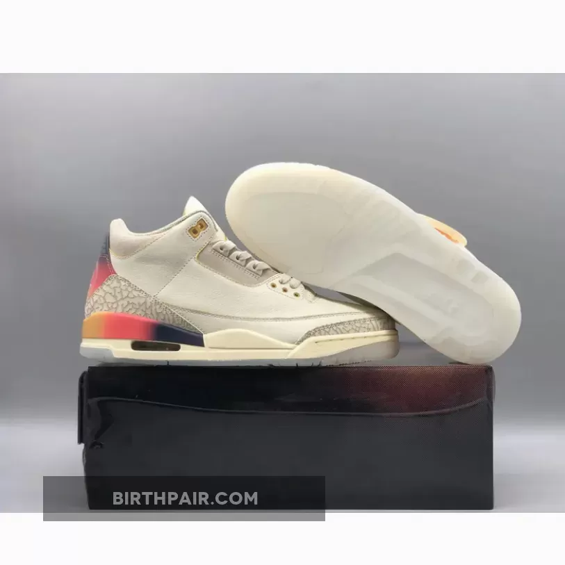 J Balvin x Air Jordan 3 Medellín Sunset FN0344-901