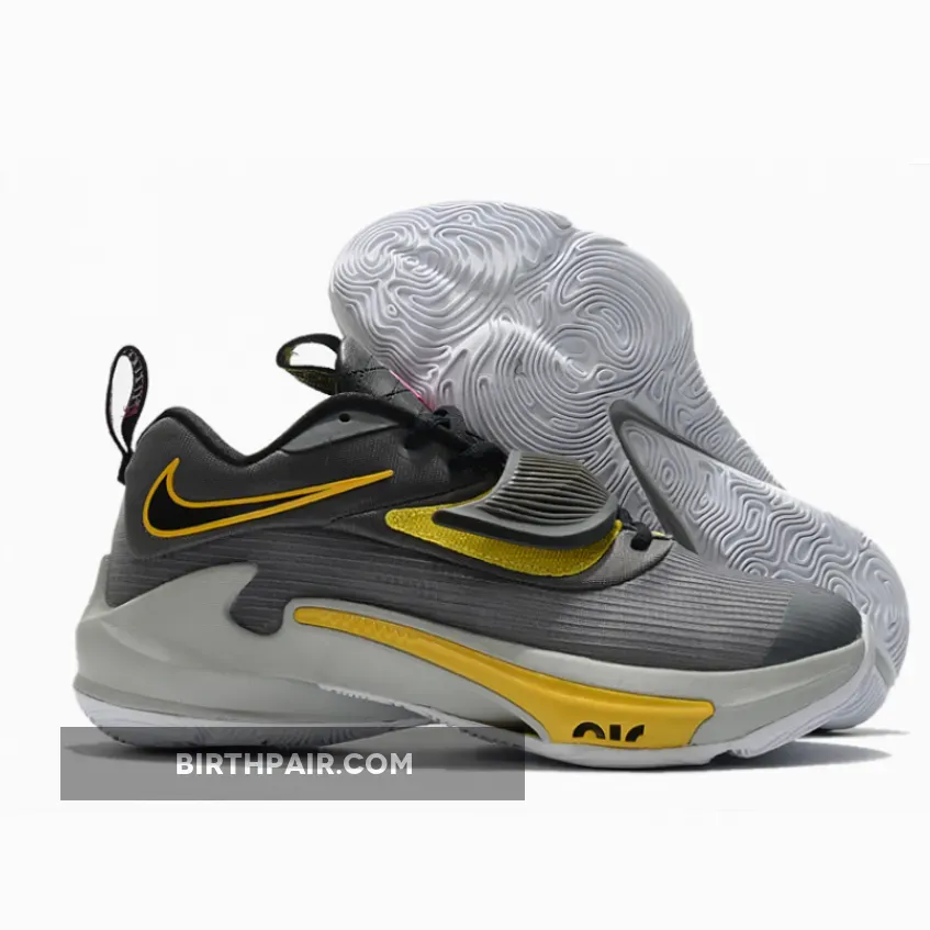 Zoom Freak 3 Iron Grey, Nike Zoom Freak 3 'Low Battery' Grey/Yellow-Black