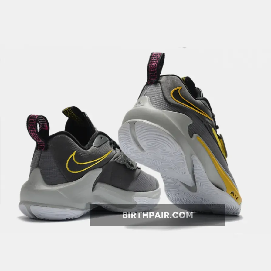Zoom Freak 3 Iron Grey, Nike Zoom Freak 3 'Low Battery' Grey/Yellow-Black