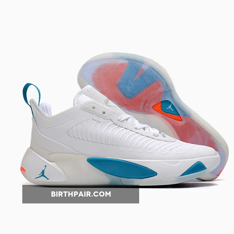 Jordan Luka 1 White/Metallic Silver-Neo Turquoise DN1772-104 Luka 1 Turquoise